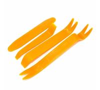 CLABMROEC 4 herramientas de palanca de plástico, kit de palanca de extracción de molduras de automóvil para puerta de automóvil, panel de audio, extracción de tablero de instrumentos, kit de