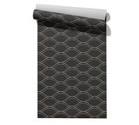 Claccis Papel de Pared Con Relieve Pintado Autoadhesivo Para Suelo Arte Geométrico Noble Noble Papel Armarios Cocina 45x500cm