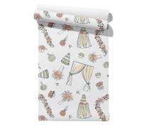 Claccis Papel Pintado Removible Que No Sea Adhesivo Simple And Casual Sencillo Y Papel Impermeable Para Encimeras, Armarios Cajones 45x300cm