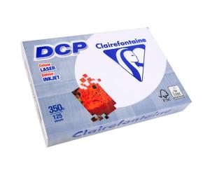 Clair Alfa Papel multifunción DCP, DIN A4, 350 g/m², 125 hojas en blanco, 4 x Color Blanco