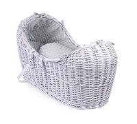 Clair de Lune Dimple Noah Pod de mimbre blanco gris