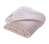 Clair de Lune - Dimple toalla con capucha, Beige (Crema)