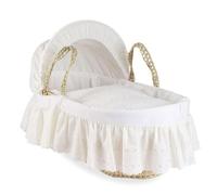 Clair de Lune Moisés Broderie Anglaise Palm Moisés 75 x 28 cm