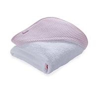 Clair de Lune - toalla con capucha "galleta", Pink (rosa)
