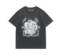 Clair Obscur Expedition 33 Oversized Gaming T-Shirt | Vintage RPG Graphic tee for Men-Gray||3X_l