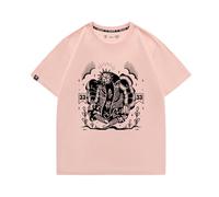 Clair Obscur Expedition 33 Oversized Gaming T-Shirt | Vintage RPG Graphic tee for Men-Pink||m