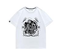 Clair Obscur Expedition 33 Oversized Gaming T-Shirt | Vintage RPG Graphic tee for Men-White||l