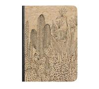 Clairefontaine 116042C - Cuaderno de tapa blanda con diseño de naturaleza sobre manta kraft - A6 10,5 x 14,8 cm - 144 páginas con líneas de papel marfil 90 g - Parte trasera - El cerezo blanco, 2