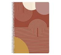Clairefontaine 116066C - Terracotta, cuaderno encuadernación integral A4, 21 x 29,7 cm, 148 páginas, rayado y margen, ass.