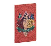 Clairefontaine 116211C - Frida Kahlo, Carnet cousu fil 9x14cm, 96 pages, ligné, ass.
