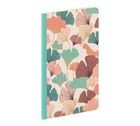 Clairefontaine 116252C - Gaia beige, cuaderno cosido hilo 11 x 17 cm, 96 páginas, líneas, ass.
