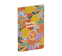 Clairefontaine 116261C - Dolce Amore, Carnet cousu fil 7,5x12cm, 48 pages, uni, ass.