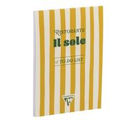 Clairefontaine 116270C - Dolce Amore, Bloc A5 14,8 x 21 cm to do list, 52 feuilles imprimées