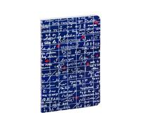 Clairefontaine 116312C - Le Mur des Je t'aime, Carnet cousu fil 9x14cm, 96 pages, ligné.