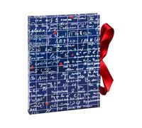 Clairefontaine 116316C - Le Mur des Je t'aime, Carnet rembordé rigide A6 10,5x14,8 cm, 144 pages, uni, fermeture avec ruban