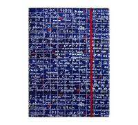 Clairefontaine 116321C - Le Mur des Je t'aime, Chemise à élastique 24x32cm