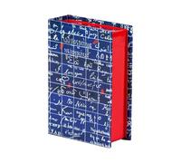 Clairefontaine 116327C - Le Mur des Je t'aime, Petites boîtes rectangulaires 9,5x6,5x3 cm, ass.
