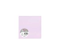 Clairefontaine 11878C - Un paquet de 25 cartes Pollen 13,5x13,5 cm 210g, Lilas