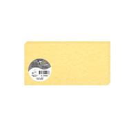 Clairefontaine 120000C - Pack de 25 Tarjetas Plegadas - Formato DL 10,6x21,3cm - 210g/m² - Color Marmoleado Gamuza - Papel de Invitación para Eventos y Correspondencia - Gama Pollen - Papel Premium