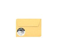 Clairefontaine 120007C - Paquete de 20 Sobres Autoadhesivos - Formato C6 11,4x16,2cm - 120g/m² - Color Marmoleado Gamuza - Invitaciones a Eventos y Correspondencia - Gama Pollen - Papel Premium
