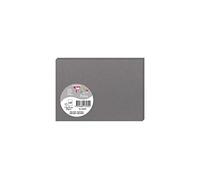 Clairefontaine 1353C - Un paquet de 25 cartes Pollen 11x15,5 cm 210g, Gris acier