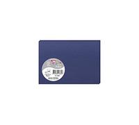 Clairefontaine 1368C - Un paquet de 25 cartes Pollen 11x15,5 cm 210g, Bleu nuit