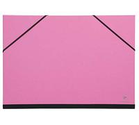 Clairefontaine 144402C - Cartón de dibujo con goma elástica, color fucsia 52x72 cm