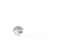 Clairefontaine 1516C - Un paquete de 25 sobres de polen 10,6x21,3 cm 210g, blanco