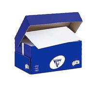 Clairefontaine 1600C - Caja de sobres Clairalfa - DL, 90g/m2, Total de sobres por caja: 250 - Color: Blanco (171 CIE)