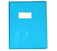 Clairefontaine 17 x 22 cm Protector de libro de ejercicios con soporte para etiquetas, transparente