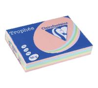 Clairefontaine Trophée - Resma de papel, 80 gr/m², 500 hojas, A4 (21 x 29.7 cm), multicolor pastel