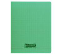 Clairefontaine 18105 C 17 x 22 cm Seyes rayas grapa de notas con 24 hojas - verde