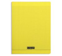 Clairefontaine 18394 C 24 x 32 cm Seyes Rayado grapados cuaderno de escritura con 96 hojas - amarillo