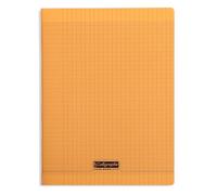 Clairefontaine 18398 C 24 x 32 cm Seyes Rayado grapados cuaderno de escritura con 96 hojas - naranja