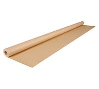 Clairefontaine, 195071C, Rollo de papel Kraft crudo 10 x 0,70m, 70 gr, Kraft (Paquete de 6)