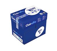 Clairefontaine 1979C - Caja de papel Clairalfa contiene 5 packs. - A4, 80g/m2, Total de hojas por caja: 2500 - Color: Blanco (171 CIE)