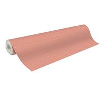 Clairefontaine 202089C - Bobina de papel de regalo - Papel Excellia 80 g - Tamaño: 50 x 0,70 m - Patrón: coral, naranja/blanco - Embalaje de regalo, ideal para embalaje profesional