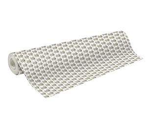 Clairefontaine 202093C - Bobina de papel de regalo - Papel Excellia 80 g - Tamaño: 50 x 0,70 m - Patrón: ángeles de oro sobre fondo blanco - Embalaje de regalo, ideal para embalaje profesional