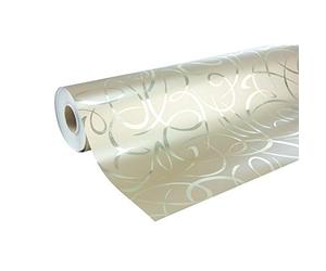 Clairefontaine 211892C - Un rollo de papel de regalo 50mx70 cm 80g, dorados
