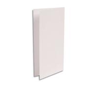 Clairefontaine 21506 C Pollen Pack de 25 Sobres dípticas 10, 6 x 21, 3 cm, color Blanc Irisé 21.30 x 10.60 x 0.10