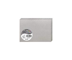 Clairefontaine 2321 C Pack de 20 sobres 11 x 15,50 x 0,10 cm, color plata 11 x 15.50 x 0.10