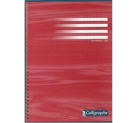 Clairefontaine 2406C Cahier à spirale A4 Séyès 50 feuilles 70g Assortis Lot de 10