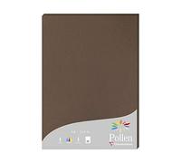 Clairefontaine 24292C - Un étui de 25 feuilles Pollen 21x29,7 cm 210g, Marron taupé