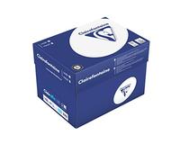Clairefontaine 2618C - Caja de papel Clairalfa contiene 4 packs. - A4, 160g/m2, Total de hojas por caja: 1000 - Color: Blanco (171 CIE)