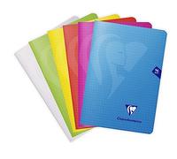 Clairefontaine 303682C Mimesys - Cuaderno de piqué (14 x 8 x 21 cm, 96 páginas, tapa de polipropileno), color aleatorio