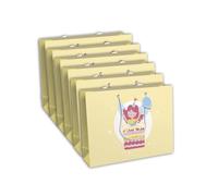Clairefontaine 32415-6Cpack - Juego de 6 bolsas de regalo Excellia, formato Shopping - 37,3 x 11,8 x 27,5 cm, 210 g, diseño de princesas, embalaje de regalo, ideal para: Juegos de Sociedad, Puzzles