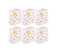 Clairefontaine 32469-3Cpack - Juego de 6 bolsas de regalo Excellia, tamaño mediano, 21,5 x 10,2 x 25,3 cm, 210 g, diseño mágico, embalaje de regalo, ideal para: libro, juego, pequeños regalos