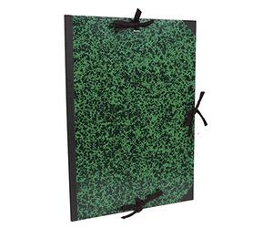 Clairefontaine 33000C - Un carton à dessin Annonay fermeture 3 cordons 61x76 cm, Vert