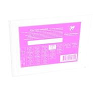 Clairefontaine 33974C - Caja para pintar con recubrimiento blanco 18 x 24 cm (formato estándar), grosor 3 mm, color blanco