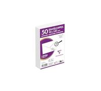 Clairefontaine 3421C - Paquete de 50 sobres comerciales blancos de 90 x 140 mm - Engomados - 120 g/m²